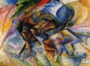 Dynamism of a Biker Umberto Boccioni